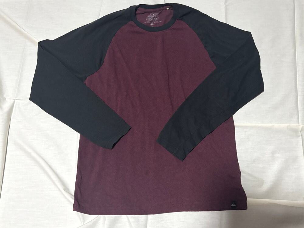 Prana Mens Long Sleeve Shirt Medium